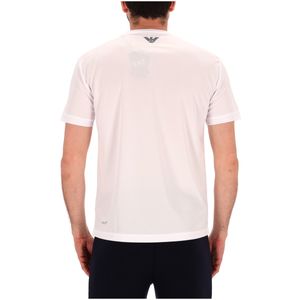 T-shirt con logo sul petto e sul retro