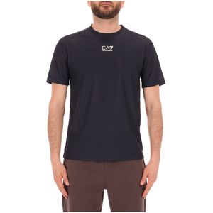 T-shirt con logo sul petto e sul retro