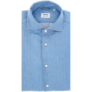 Relaxed fit denim shirt