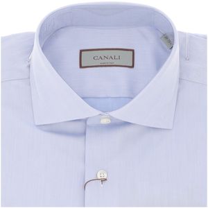 Camicia azzurra in cotone
