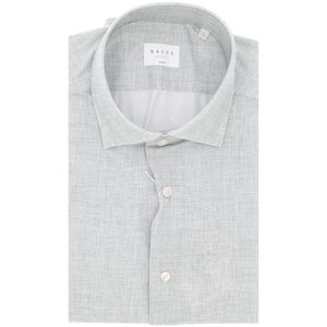 Camicia verde Active shirt in tessuto elasticizzato