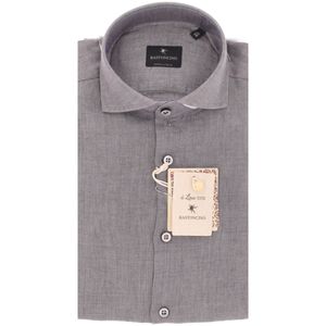 Camicia Simo M/L grigia in lino