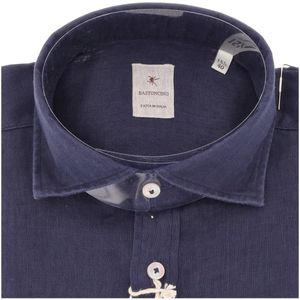 Simo slim fit linen shirt