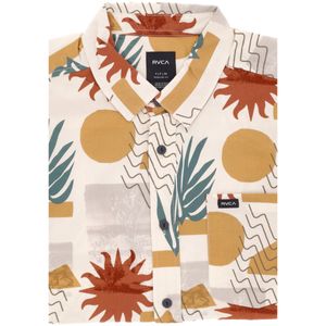 Short-sleeved shirt with all-over pattern