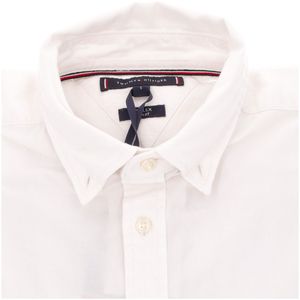 White cotton button down shirt