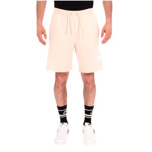 Bermuda in misto cotone e viscosa con maxi logo