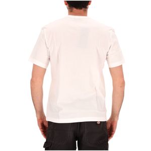 T-shirt with pocket and logo shield