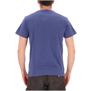 Double pocket t-shirt with palm tree