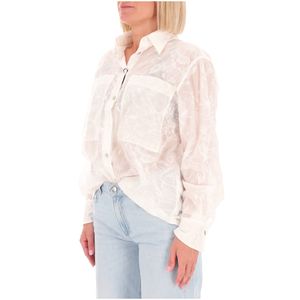 Ricola Cotton Silk Embroidered Shirt