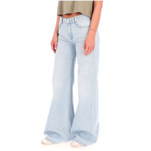 Jeans a zampa in denim Candiani WLeg