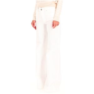 Jeans a zampa in denim Candiani WLeg