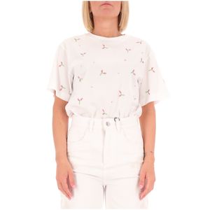 T-shirt Feluca con ricami all over
