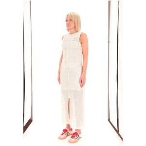 Radar perforated mesh sheath dress
