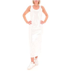 White dress with sequins Blessed