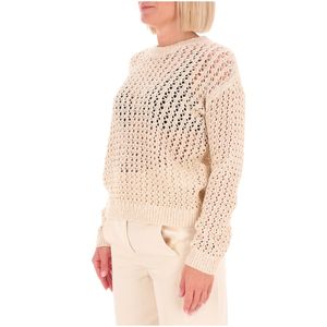 Riva sweater with openwork workmanship