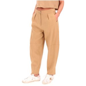 Pantalone in lino e viscosa Agnello
