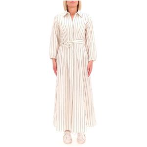 Denis striped viscose blouse