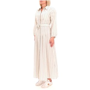 Denis striped viscose blouse