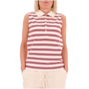 Canotta stile polo a righe Asti