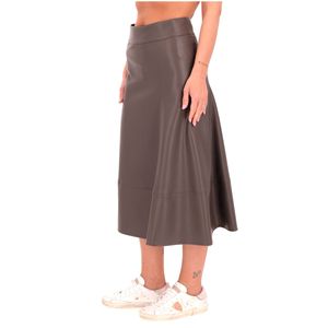 Longuette in eco-leather Marzia