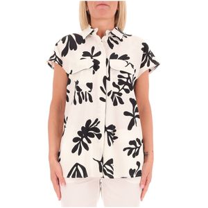 White linen Addotto shirt