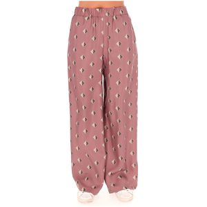 Pantalone fluido stampato Boa