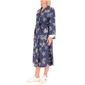 Printed silk kaftan Timeo