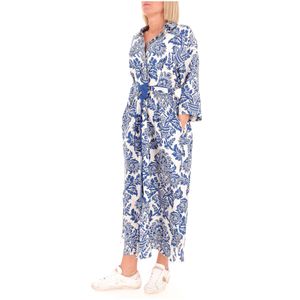 Camelia printed silk blouse