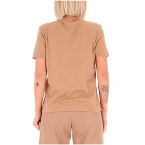 T-Shirt in jersey con slogan Quieto
