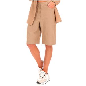 Eric Camel Cotton Pants