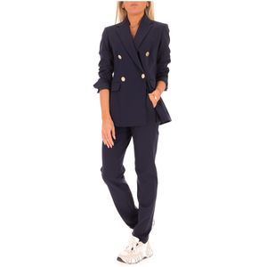 Blazer doppiopetto Lerici in jersey