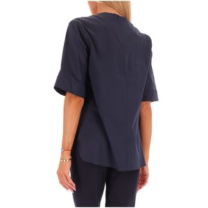 Blusa in popeline di cotone Dora