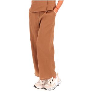 Dazzy Camel Ramie Trousers