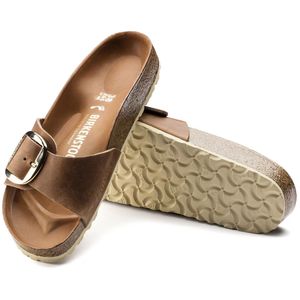 Ciabatta Madrid Big Buckle Cognac