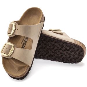 Ciabatte Arizona Big Buckle Sandcastle Narrow Fit