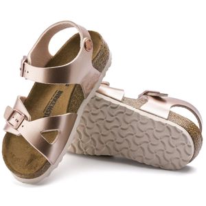Sandalo Rio Kids Metallic Copper Narrow Fit