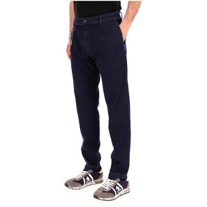 Pantaloni Stretch in cotone blu