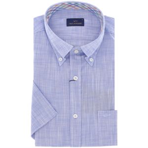 Short-sleeved cotton shirt