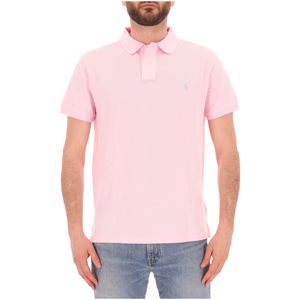 Polo Bath Pink rosa Custom Slim Fit
