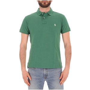 Polo Antique Green Custom Slim Fit