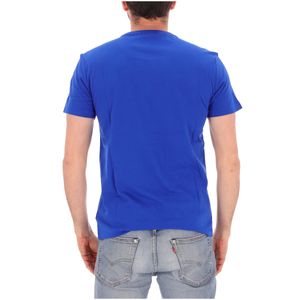 T-Shirt Custom Slim Fit con maxi logo giallo