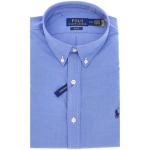 Camicia in popeline stretch Slim-Fit con pony