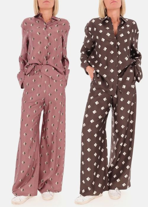 Max Mara MM Printed Silk