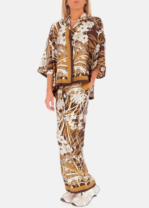 Printed silk by Max Mara