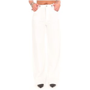 Jeans Super Wide Woman bianchi