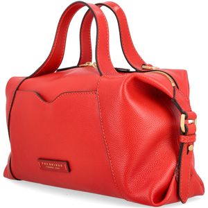 Bauletto in pelle con doppio manico