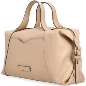 Bauletto in pelle con doppio manico
