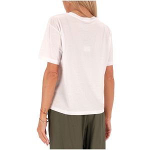 Solid color crew neck cotton T-shirt