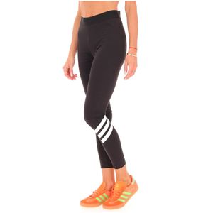Leggings neri con logo bianco