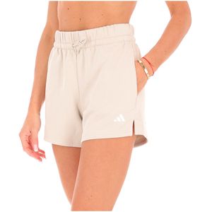 Shorts beige in cotone